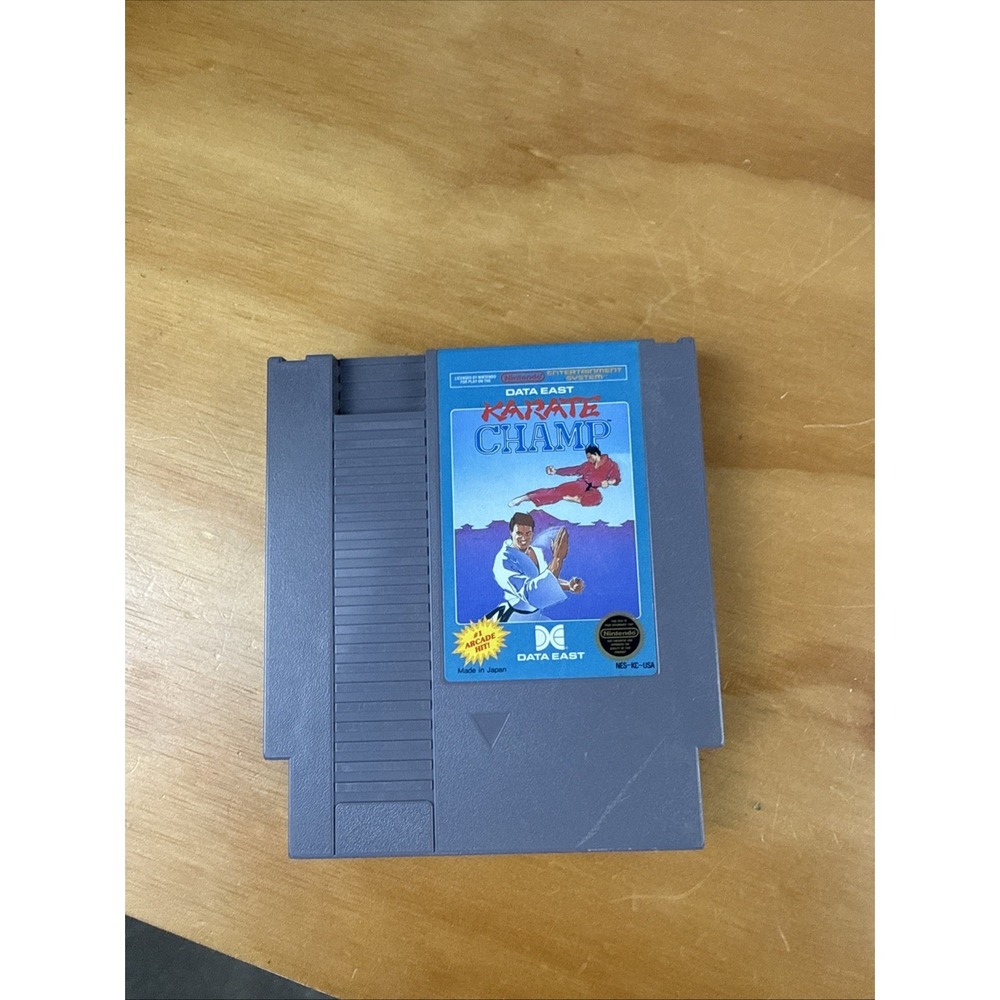Karate Champ - Nintendo Entertainment  Pre Owned